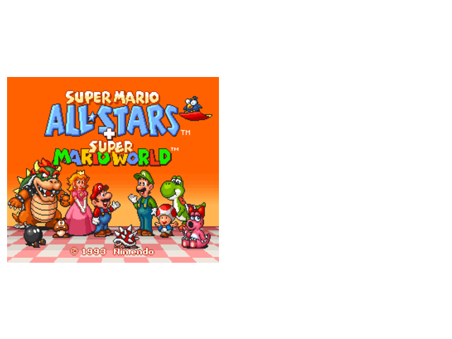 超级马里奥 All-Stars+超级马里奥World修改版